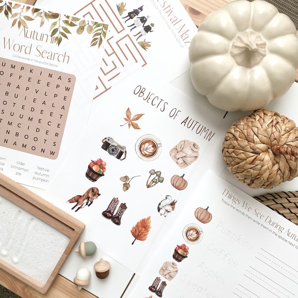 Fall Mini Unit - Etsy