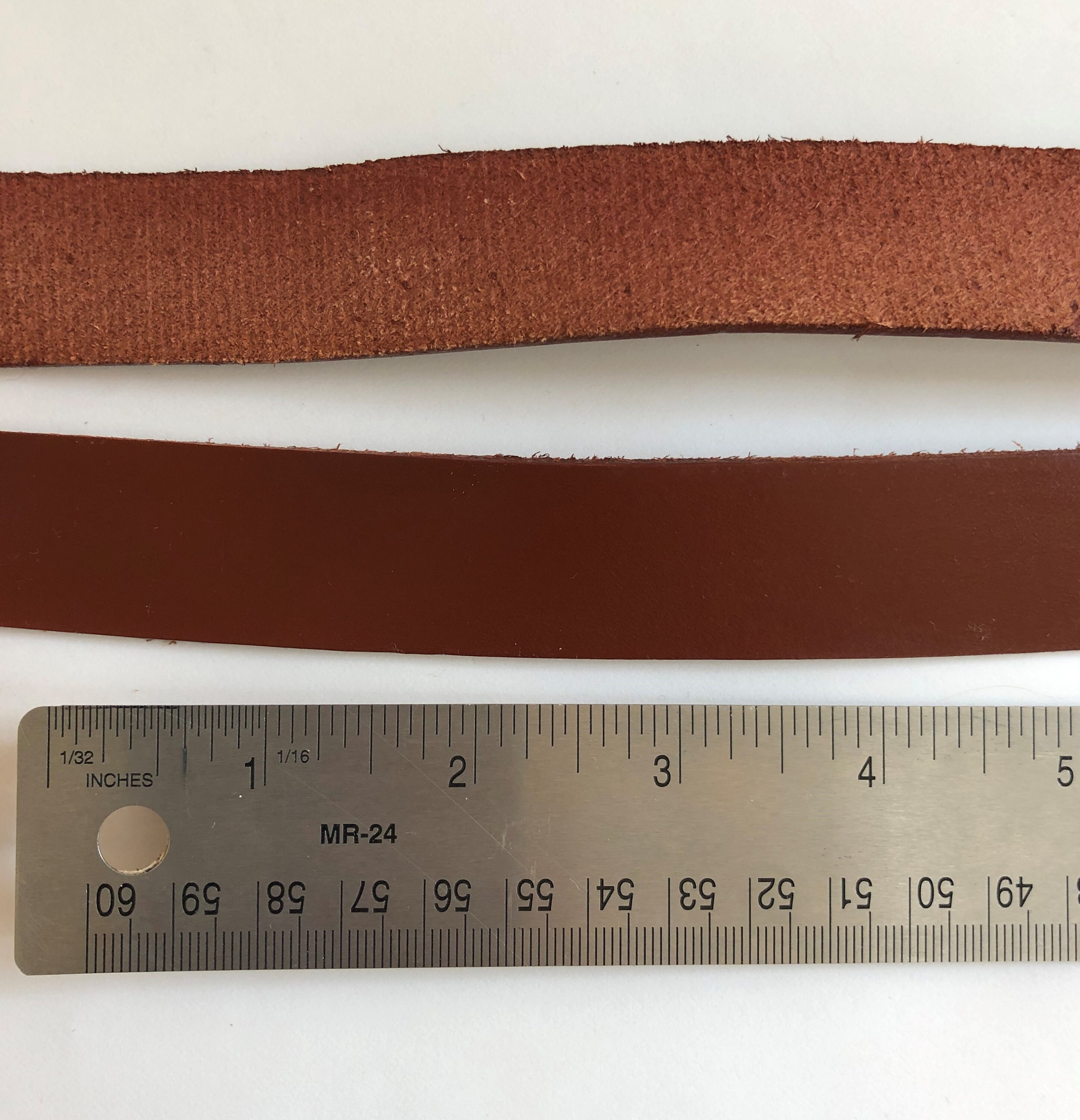 Leather Strapping 25mm/1 inch wide Sold by the 1/2 Yard Etsy