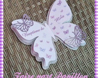 Invitation Papillon Etsy France