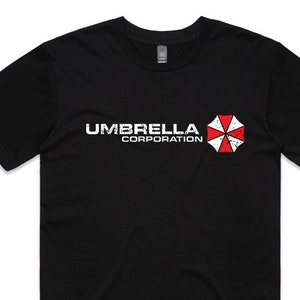 Chemise Umbrella Corporation Tee-shirt cadeau pour les fans de jeux vidéo zombies Black