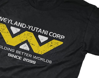 Camisa / regalo de Weyland Yutani para los fanáticos de la película Alien Camiseta de Weyland-Yutani Corp,
