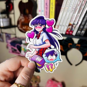 Komi Clear Vinyl Sticker