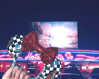 Cars lightning McQueen Minnie Mickey Ears