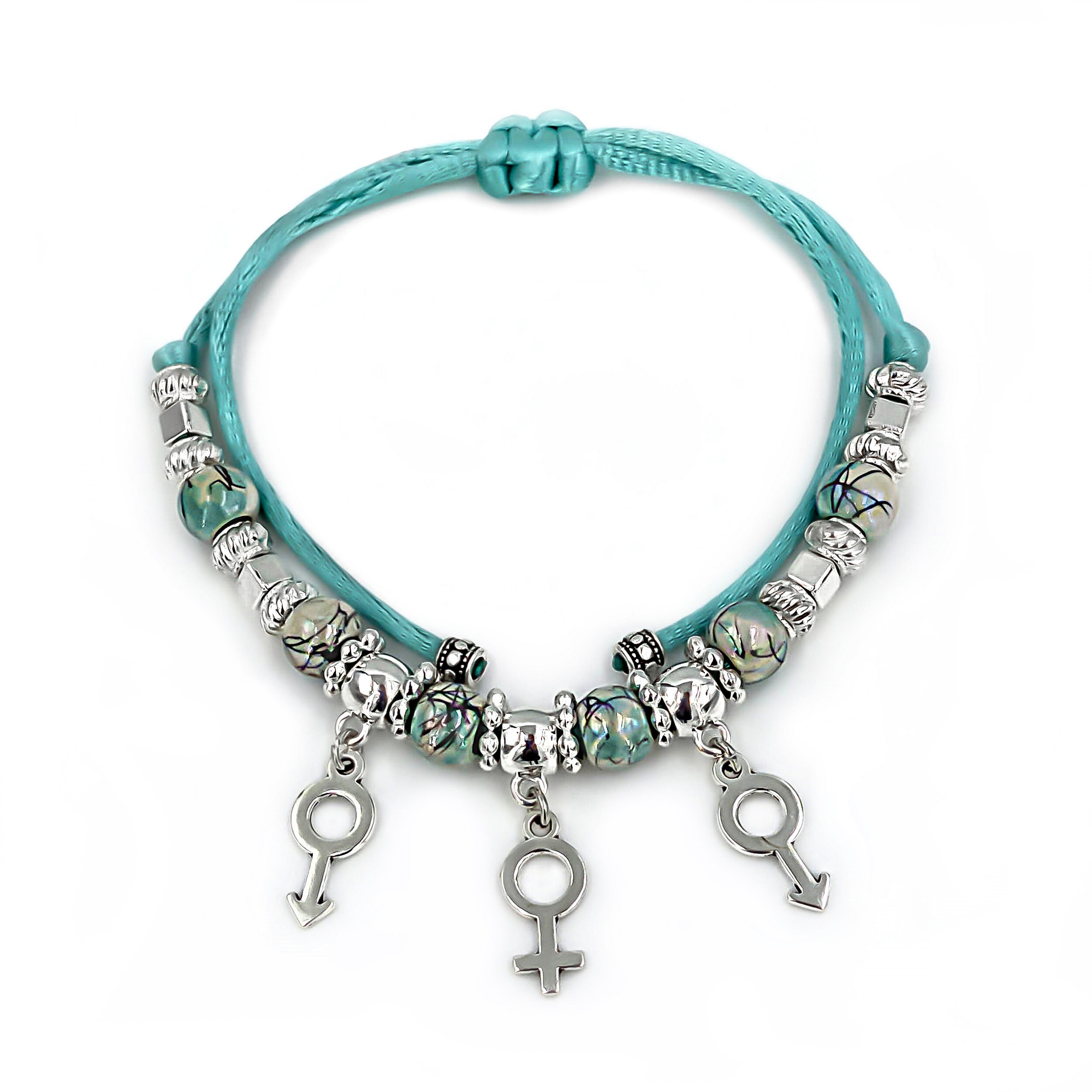 Adjustable MFM Boho Anklet/bracelet Hotwife Threesome Etsy