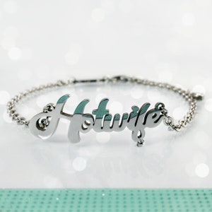 HotWife Stainless Steel Anklet - MFM, Threesome, Swinger, Hot Wife, QOS, Queen of Spades, BBC, Jewelry, Bracelet