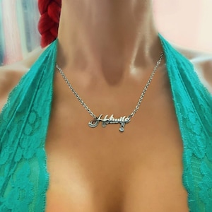 HotWife Stainless Steel Necklace - MFM, Threesome, Swinger, Hot Wife, Vixen, QOS, Queen of Spades, BBC, Anklet, Jewelry, Bracelet
