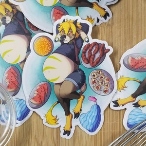 Jessie Food Tum Sticker