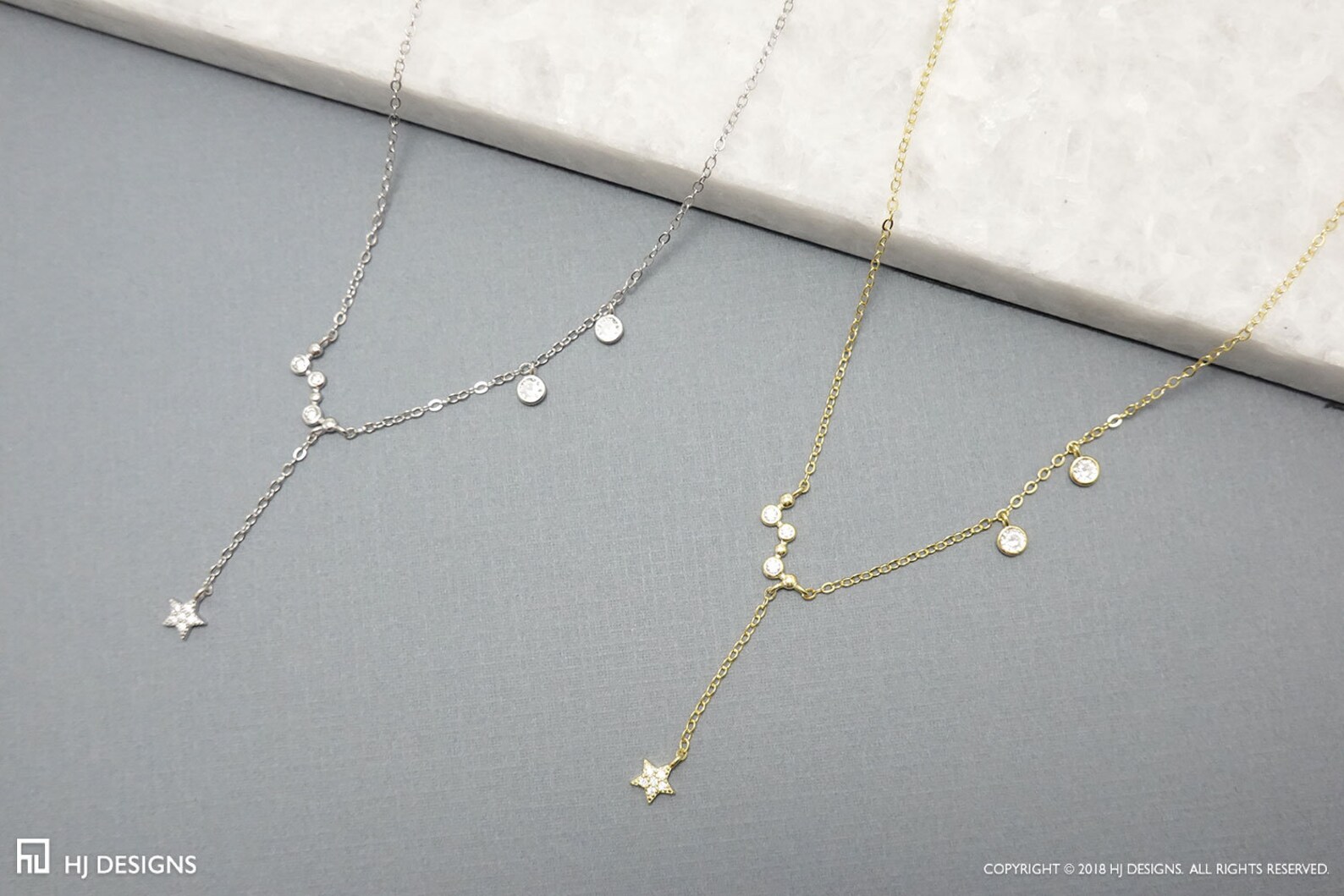 Karina Lariat in Gold main image 1
