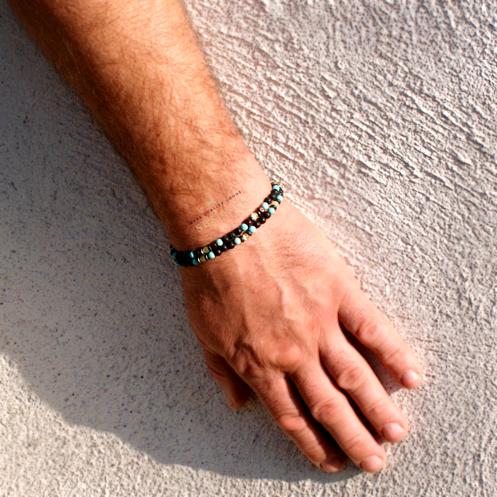 Mens Tribal Bracelets Tribal Bead Bracelets Mens Boho Bracelet Etsy