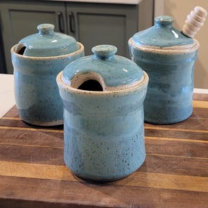 Honig Töpfe handgemachte Keramik Töpferei