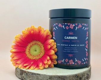 Bougie Carmen - Orange Santal