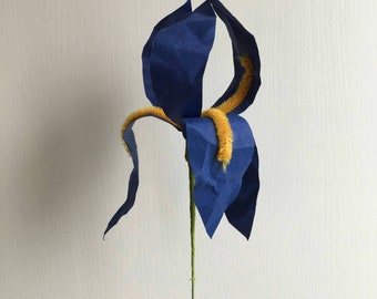 Iris - Fleur en papier