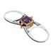 Turkish Handmade Jewelry Reversible 2 Rings in 1 Ring Square Cut ...
