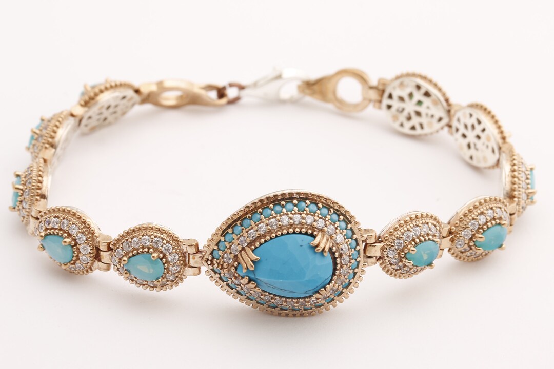 Bracelet Turc (Tekke Bilezik) En Argent Et Cornaline - Style Ethnique Vintage, Occasion Avec Pierre Orange