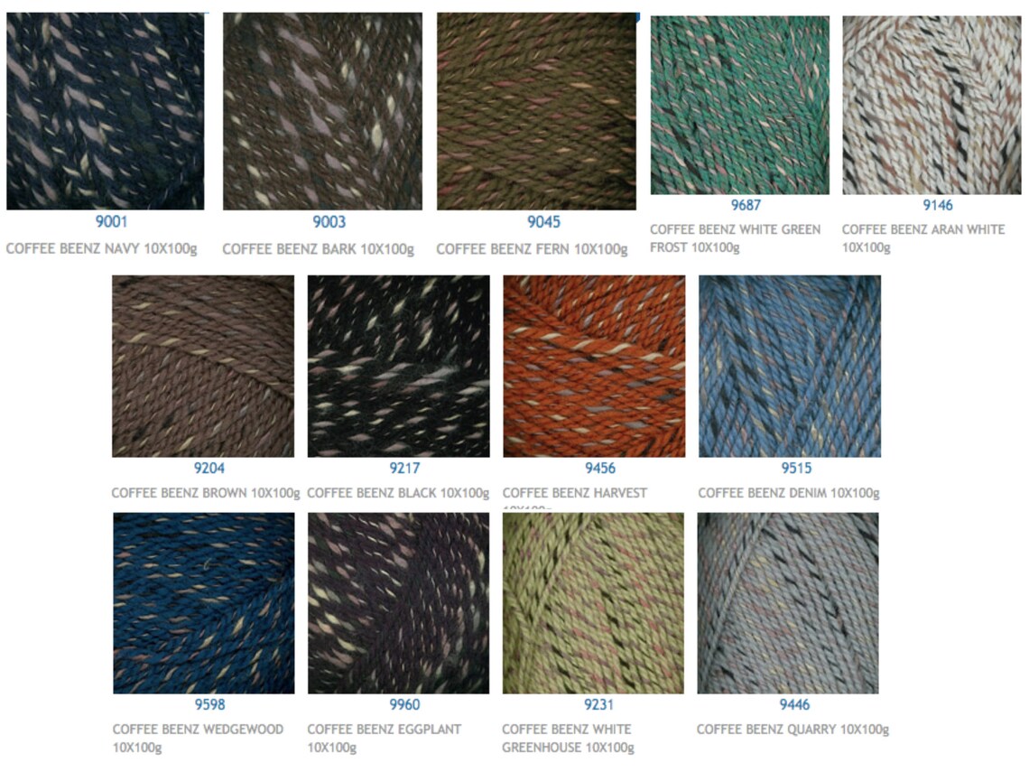 Coffee Beenz Plymouth Yarn Etsy