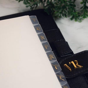 VR Frosted Monthly Inserts | a6