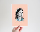 Twin Peaks Shelly Johnson Print Madchen Amick Double R Diner Twin Peaks Poster Fire Walk With Me David Lynch Art Twin Peaks Gift