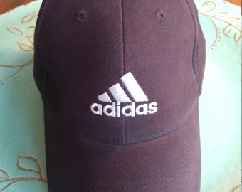 Classic Adidas Brushed-Cotton Slouch Ball Cap in Excellent Condition