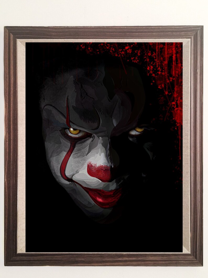 Pennywise stephen King's It Original Print - Etsy Canada
