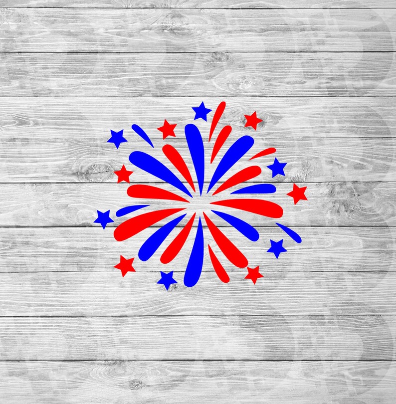 Download Fireworks SVG Firework Patriotic July 4th Clipart Fourth ...