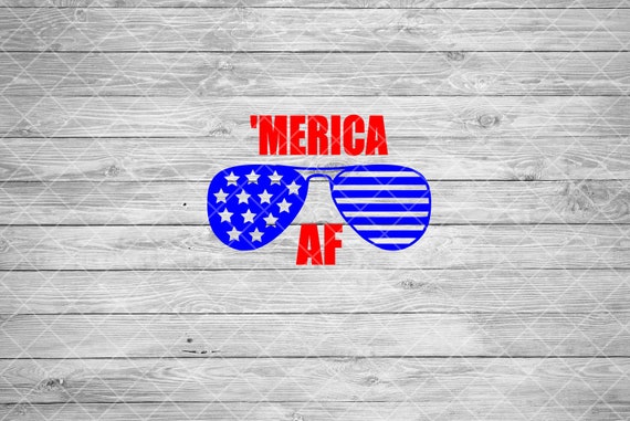 Merica Af Free Since 1776 Svg Patriotic American Cut Files Etsy