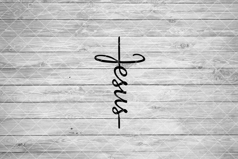 Christian SVG Jesus Kreuz SVG Glauben Kirche Clipart