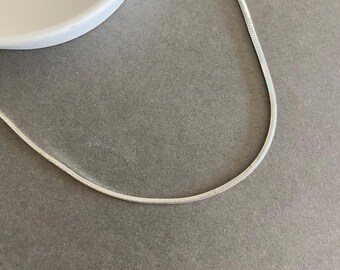 Sterling Silver "Octagon Chain" Necklace Chain