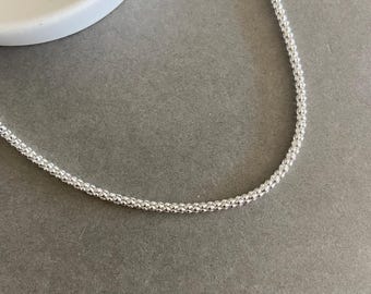 Sterling Silver "Corena Chain" Necklace Chain