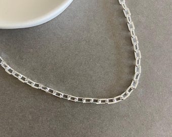 Sterling Silver "Anchor Chain"  Necklace Chain