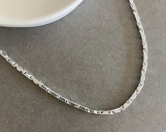 Sterling Silver "HeShe Chain" Necklace Chain