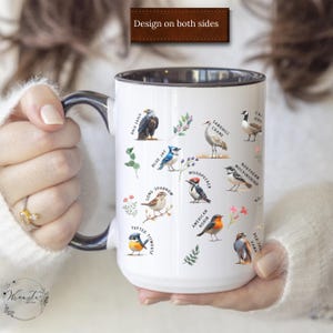 Personalized Bird Lover Mug Birdwatching Cup Gift for Bird Lover Bird Watcher Gift Nature Lover Gift Camping Bird Mug Birding Mug