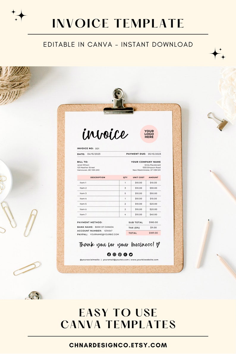 Simple Billing Invoice Template, Invoice Schedule Template, Invoice ...