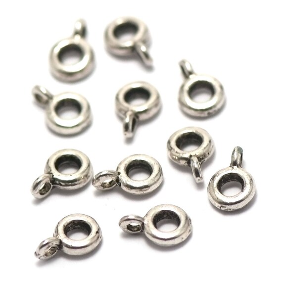 20 Bails Bail Charm 10 X 7 Mm Etsy