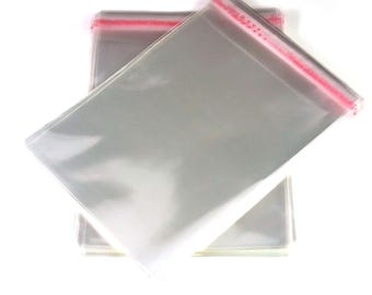 200 Sacchetti Cellophane Autoadesivi 7x22cm - Bustine Trasparenti OPP Per Cibo E Craft - Foto 9