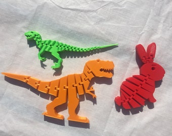 Flexi Toys - Dinosaur - Animals - Insect