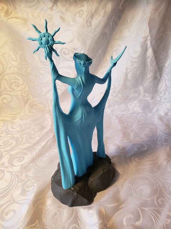 Skyrim Azura Shrine Statue Etsy