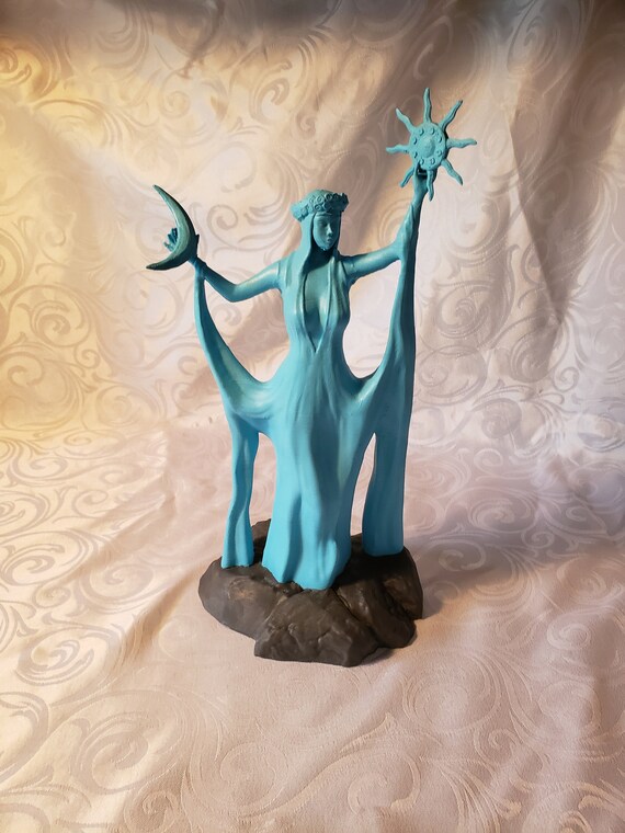 Skyrim Azura Shrine Statue Etsy