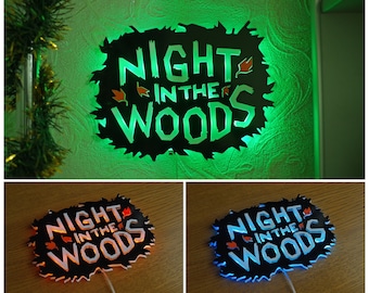 NITW logo (wall-mounted acrylic nightlight)