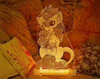 Kirin Myth Mare acrylic nightlight