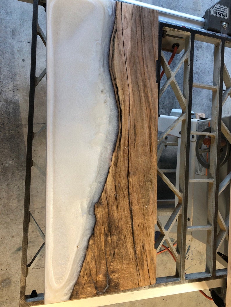 Epoxy and Maple Floating Shelves Etsy