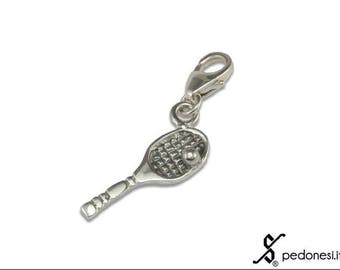 Charms tennis racket with silver ball