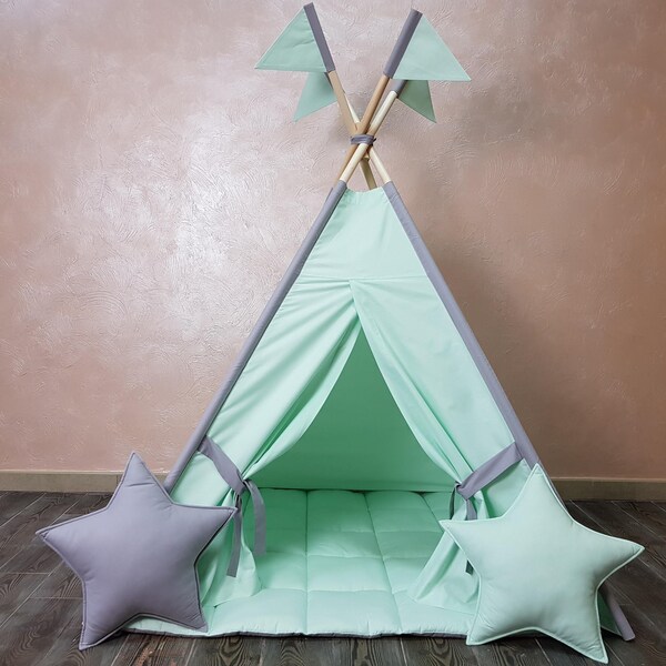 Teepee, Play tent, Wigwam, Playhouse, Kids Wigwam, Tipi Tent, Kids Teepee, Childrens Teepee,  Play Teepee