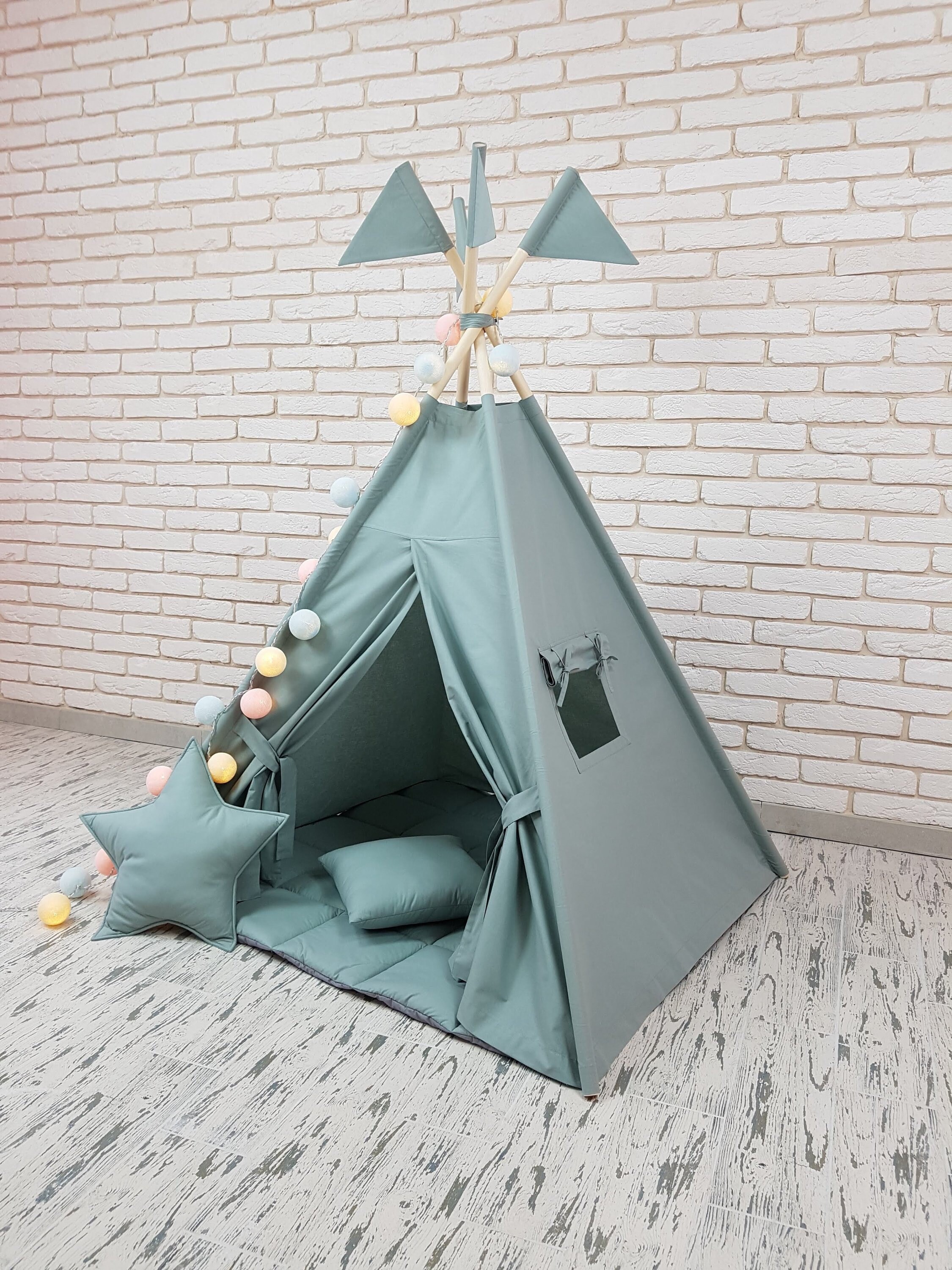 kids teepee Teepee play teepee playhouse teepee for kids wigwam tipi tent childrens teepee play tent kids wigwam