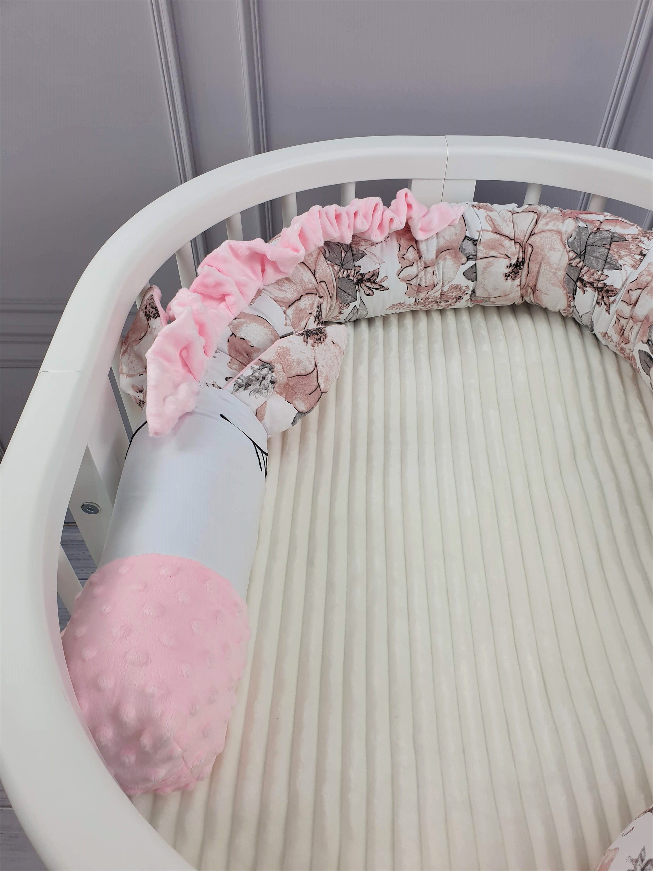 Snake Pillow Baby Bed Bumper Baby crib bumper bumper Etsy