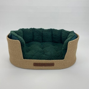 Personalized Dog Bed, Basket cat bed, Dog Bed, Pet bed, Cat bed, Dog Basket Bed, Comfortable Dog Bed
