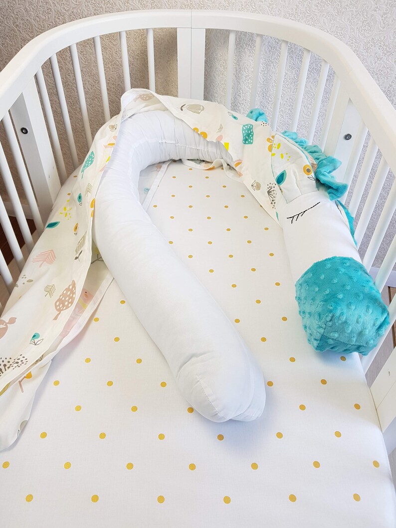 Snake PillowBaby Bed BumperBaby crib bumper bumper Etsy