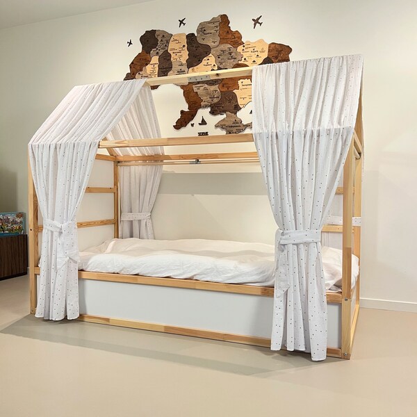 Bed Canopy With Stars Etsy