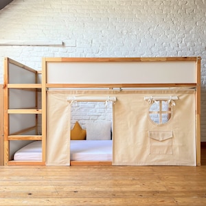 Ikea Kura Curtain, Kura Curtains, Loft Bed Curtain, Ikea Kura Bed, Ikea ...