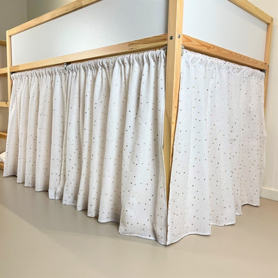 Muslin Ikea Kura Curtain With Glitter Stars muslin Kura Curtain