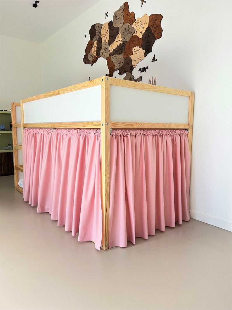 Ikea Kura Curtain Kura Curtains Loft Bed Curtain Ikea Kura Etsy